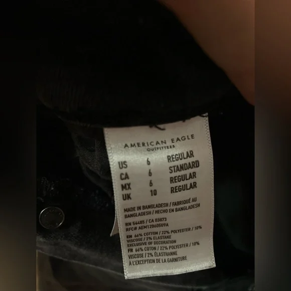 American eagle high waisted flare pants size 6 - Picture 5 of 5